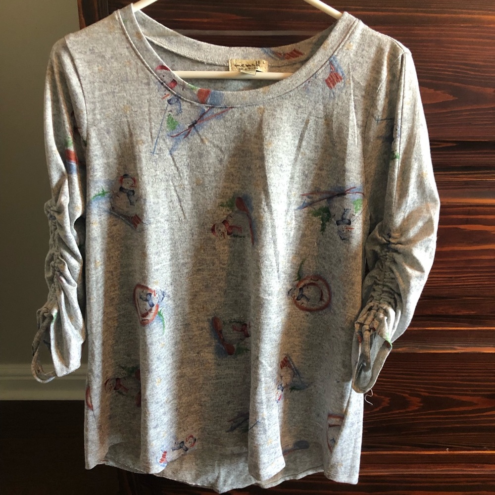 Ladies snowman top